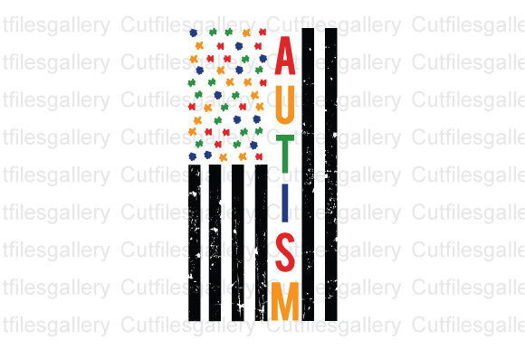 Autism Flag SVG: Graphics and Crafts for Branding
