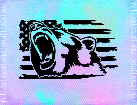 Bear Flag Usa Svg: Graphics and Crafts Made Simple