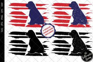 English Springer Spaniel Flag Graphics and Crafts