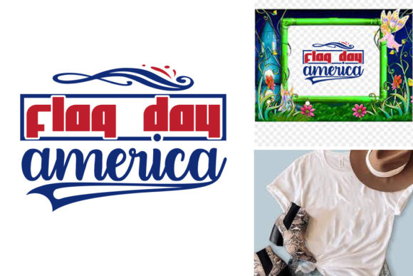 Flag Day Svg Design, Flag Day America