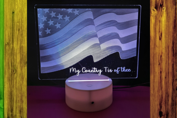 My Country Tis of Thee Flag