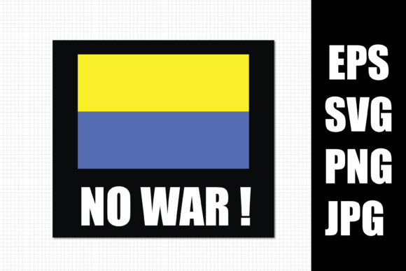 No War PNG SVG Ukraine Flag SVG PNG
