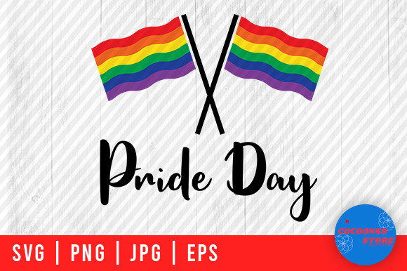 Rainbow Flag, Pride Day, Pride LGBTQ Svg