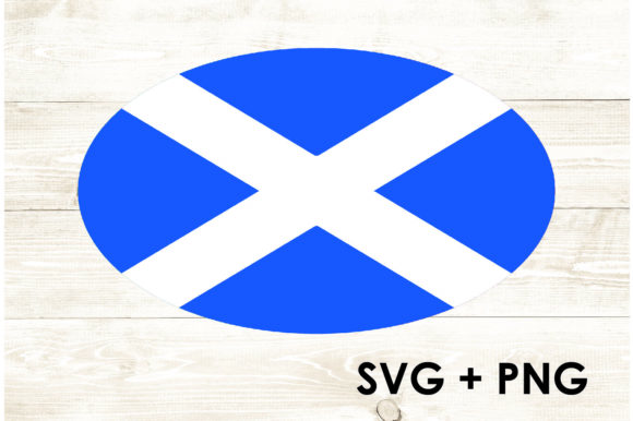 Rugby Scotland Flag Graphics for Crafts