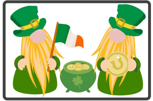 St. Patrick's Flag Graphics and Crafts